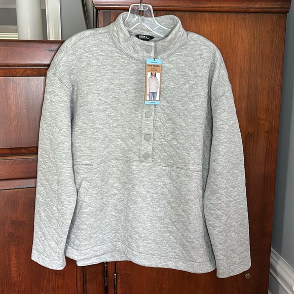 Eddie Bauer Tops - NWT Eddie Bauer Relaxed Fit Quilted Pullover